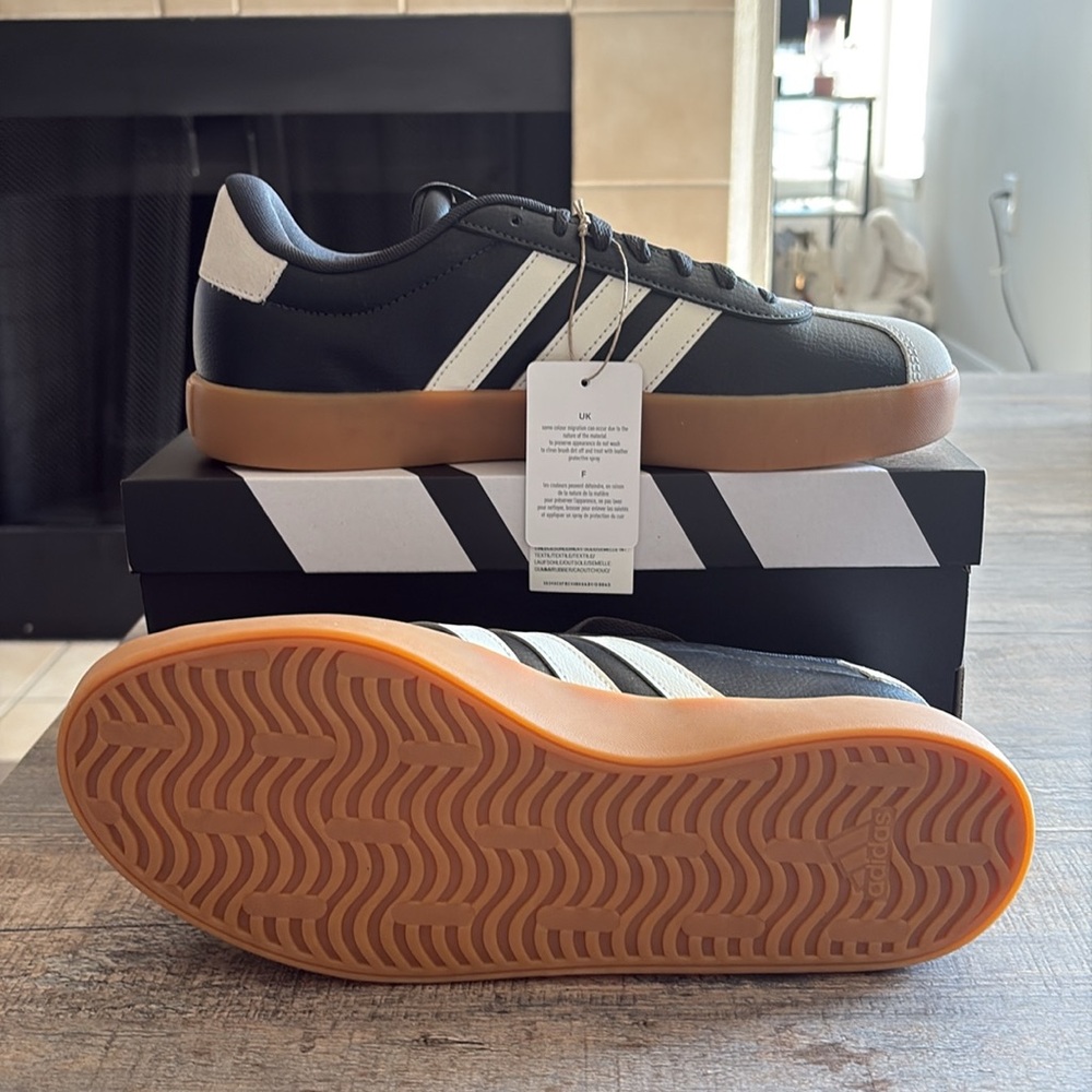 NWT Adidas VL Court 3.0 Women's Shoes - JS0504 - Picture 6 of 9